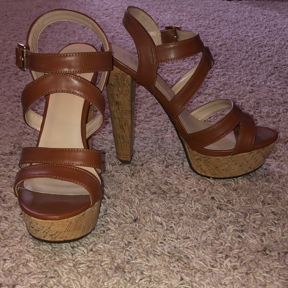 Tan heels